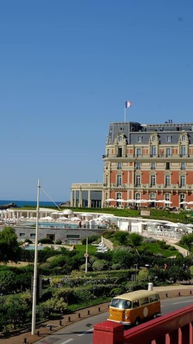 Appartement Le Sahel - Vue Imprenable Sur L'Ocean Biarritz Zewnętrze zdjęcie