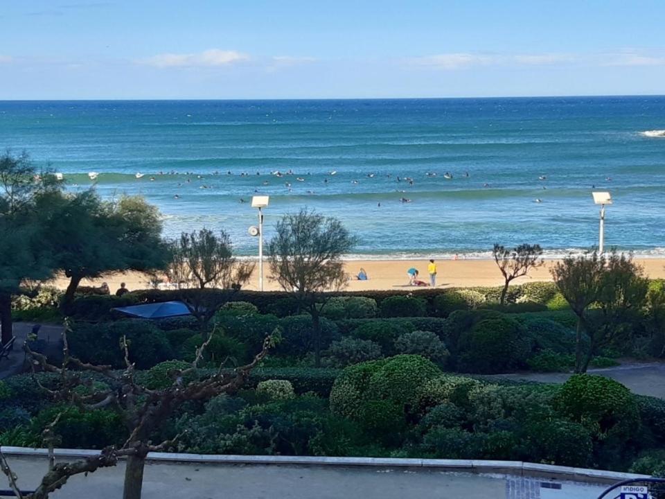 Appartement Le Sahel - Vue Imprenable Sur L'Ocean Biarritz Zewnętrze zdjęcie
