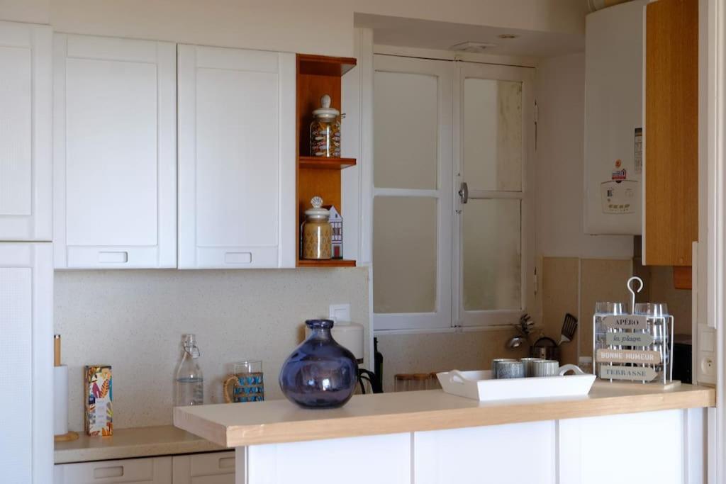Appartement Le Sahel - Vue Imprenable Sur L'Ocean Biarritz Zewnętrze zdjęcie