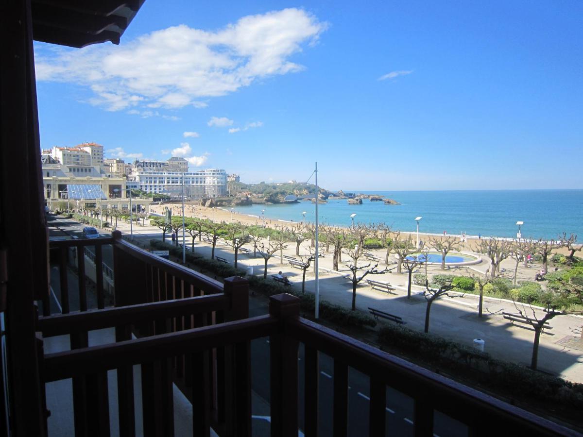 Appartement Le Sahel - Vue Imprenable Sur L'Ocean Biarritz Zewnętrze zdjęcie